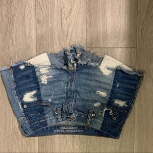 Jean shorts